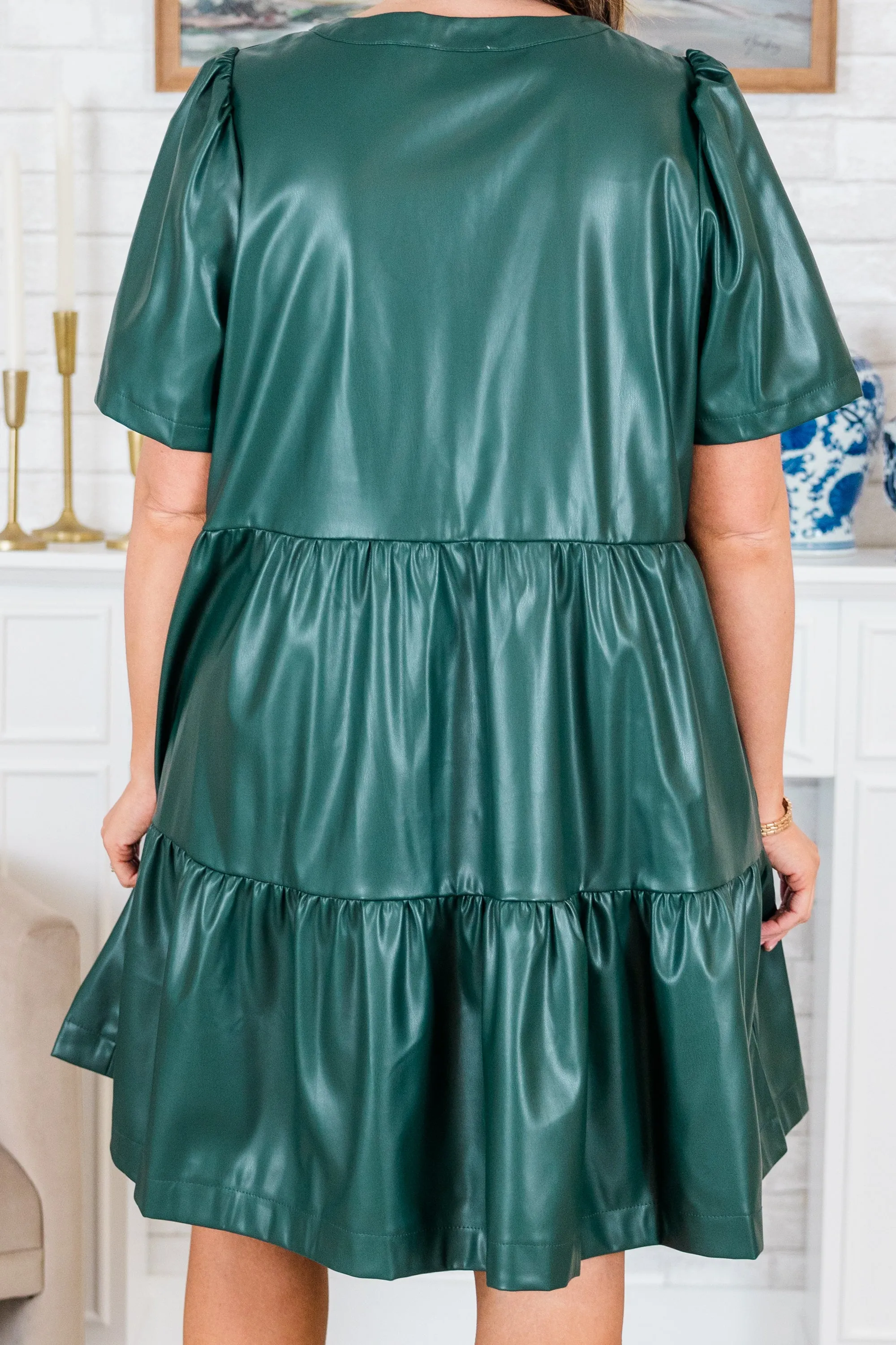 Journey of Love Dress, Hunter Green