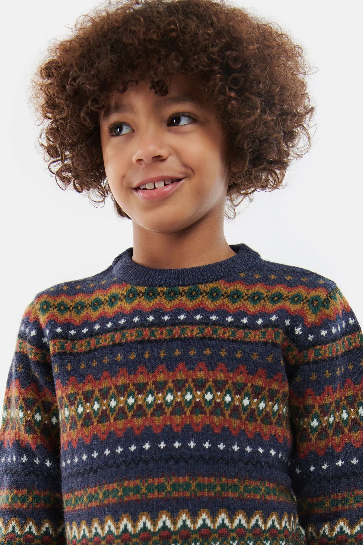 Jumper Case Fair Isle Crew