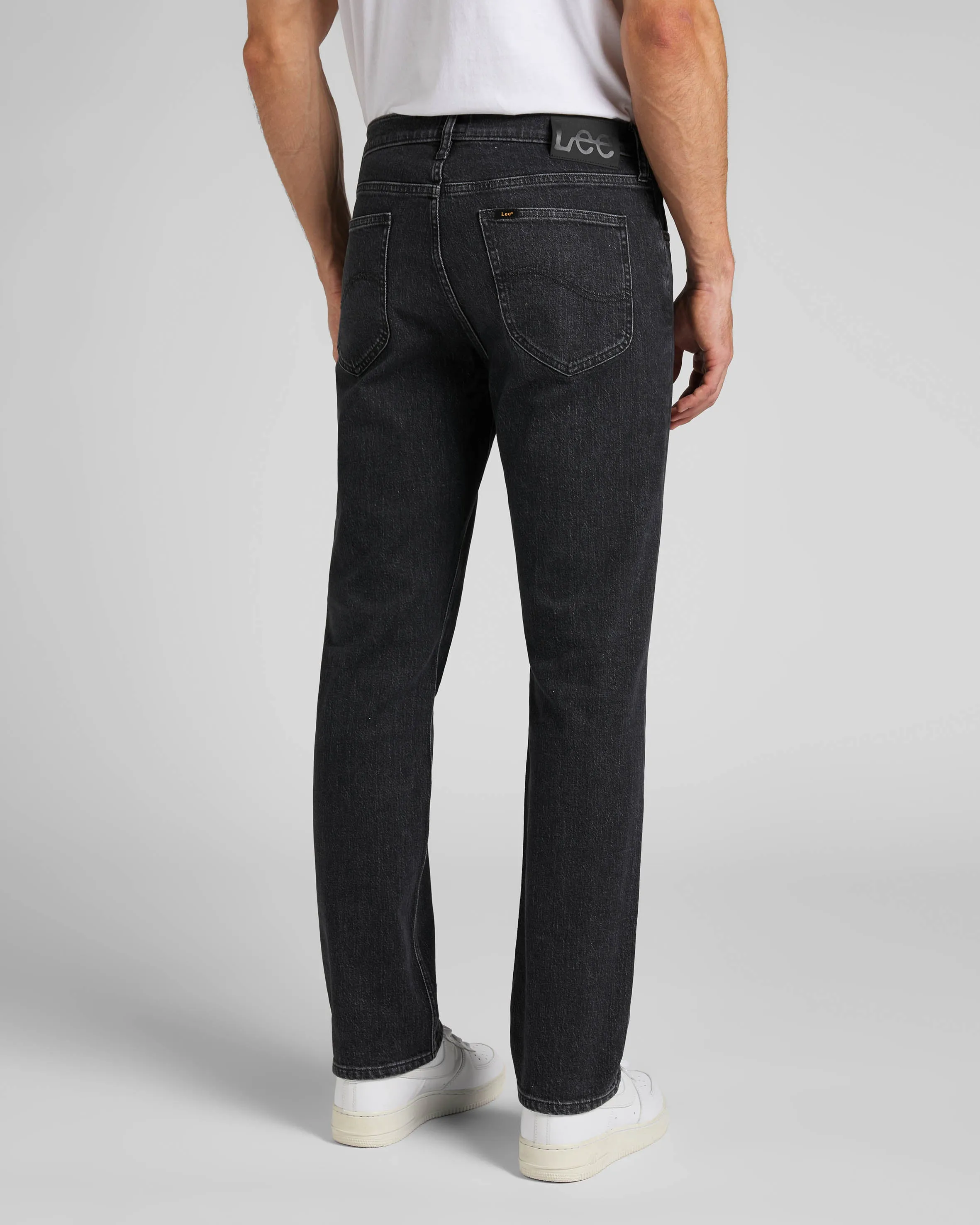 Lee West Relaxed Straight Mens Jeans - Rock