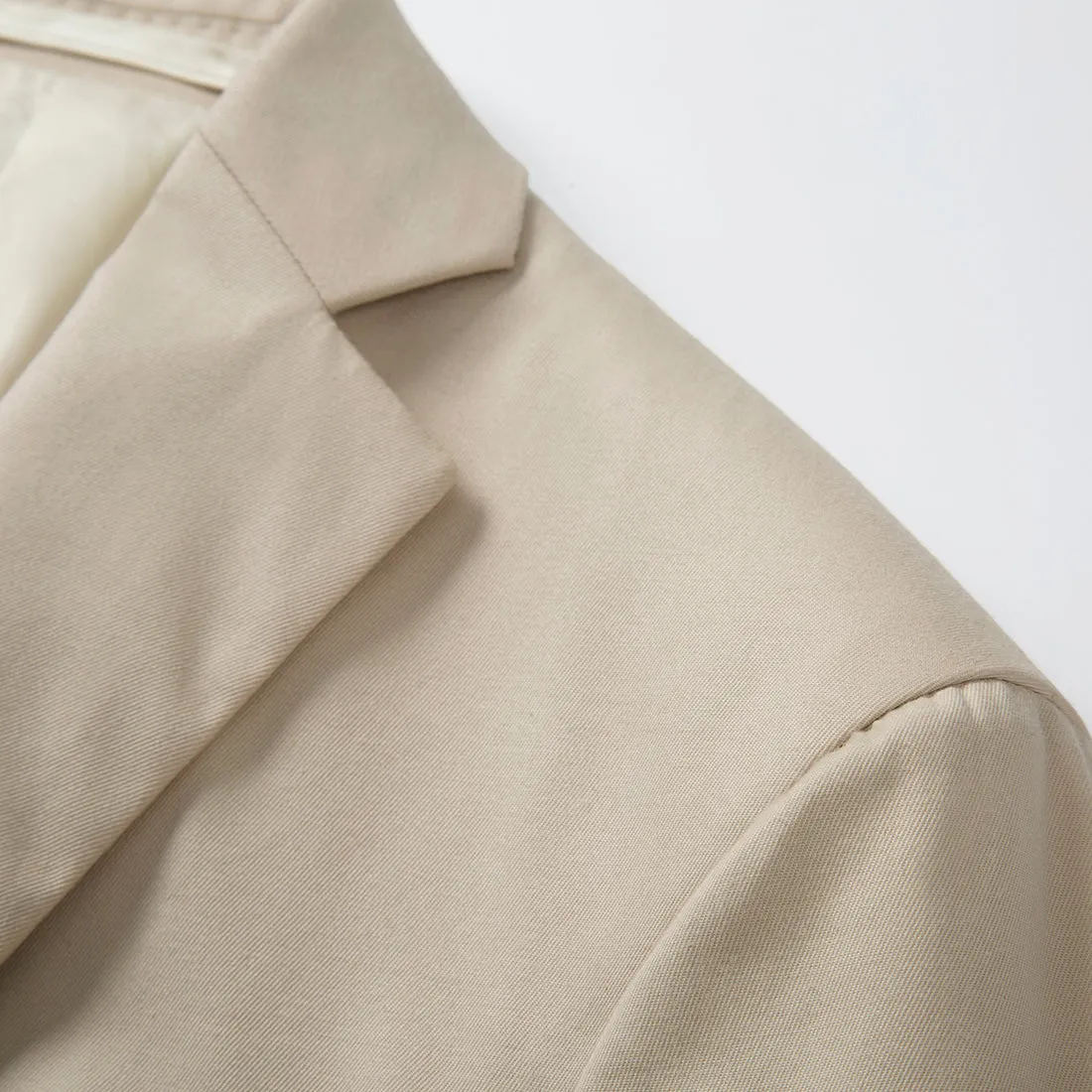 LIGHT STRETCH COTTON JACKET - BRISBANE MOSS