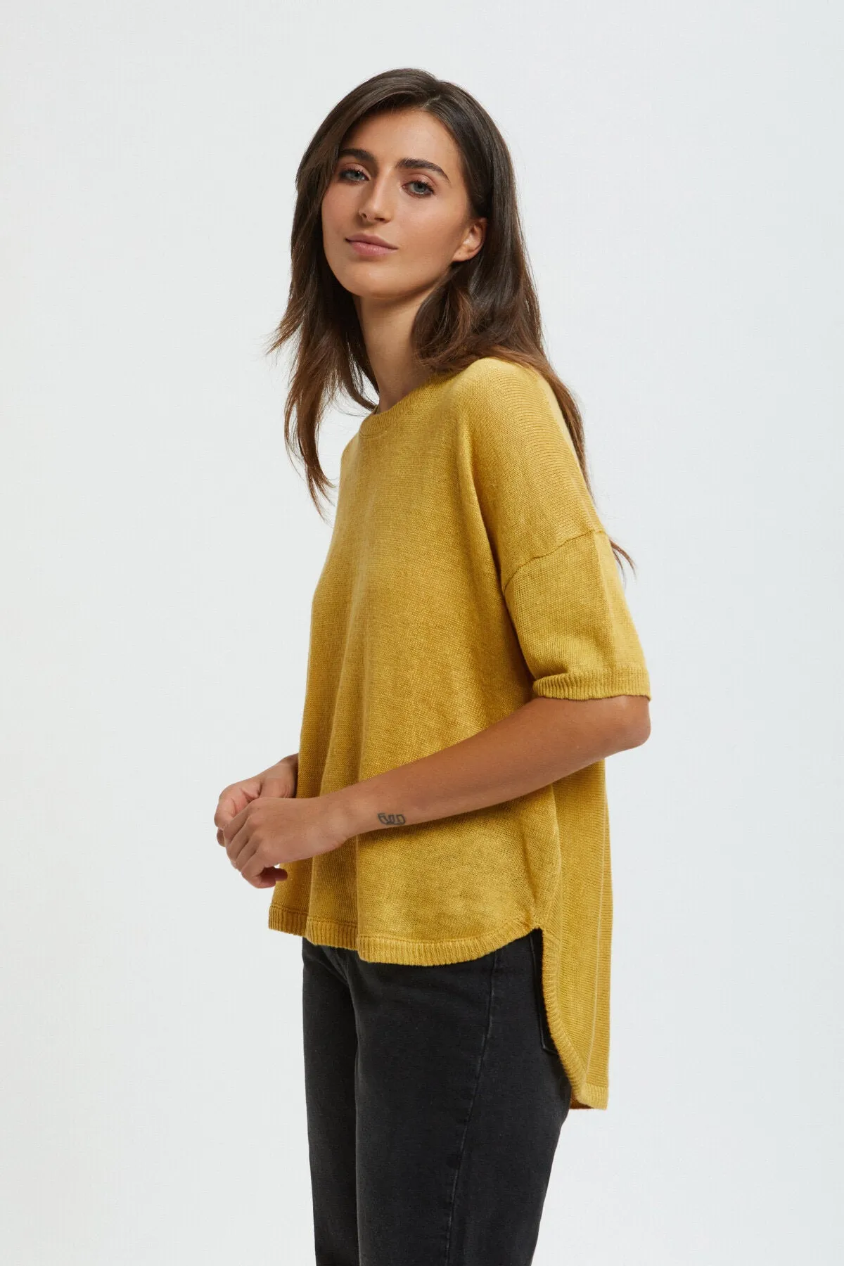 Linen jumper