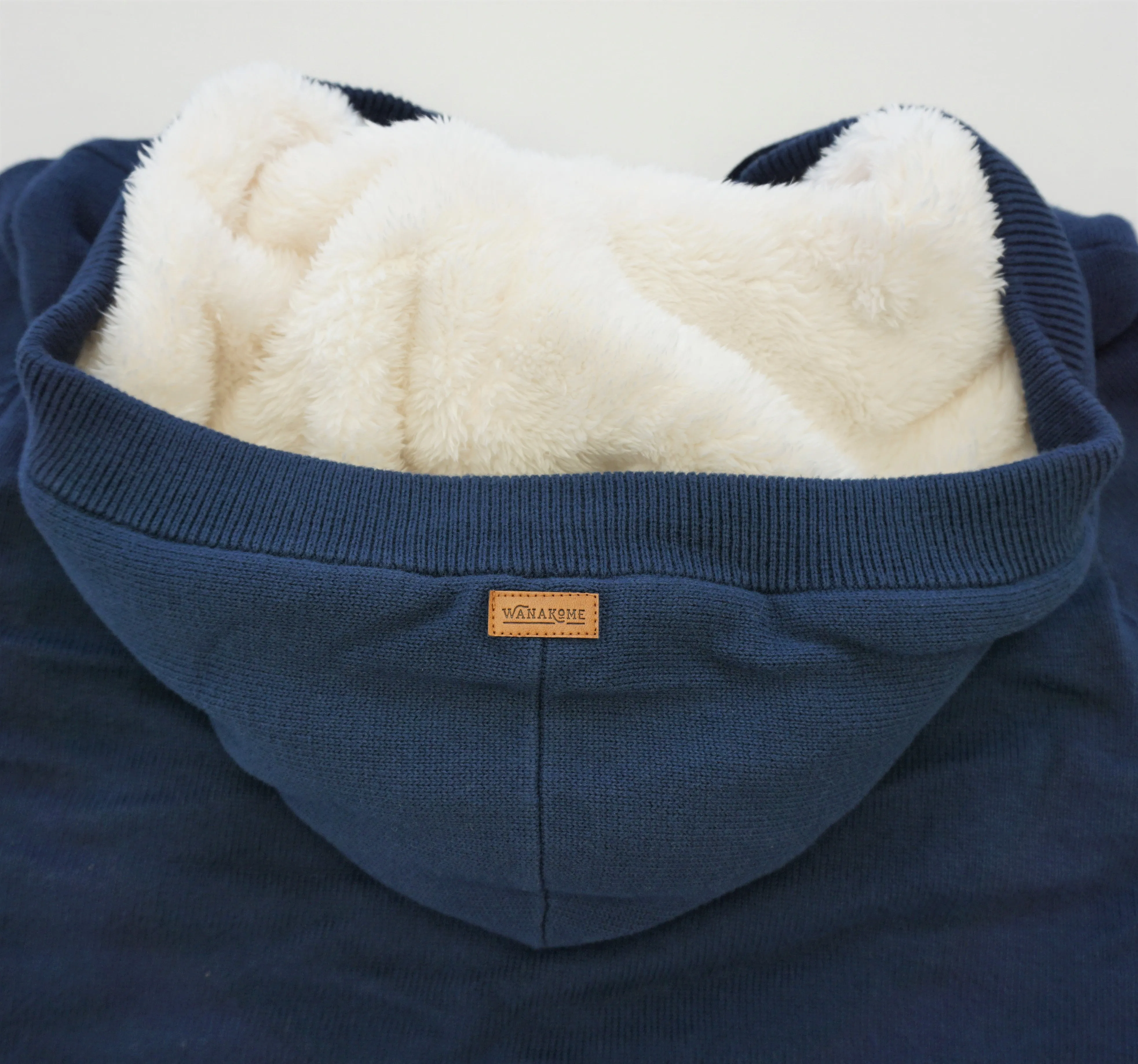 Luna Navy Zip Hoodie