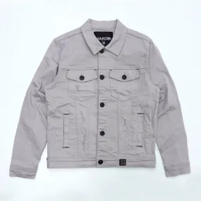 M1026 - Makobi Core Denim Jacket - Light gray