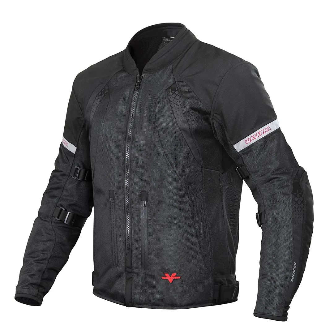 MADE TO ORDER - SPENCER – STREET MESH MOTORCYCLE RIDING JACKET