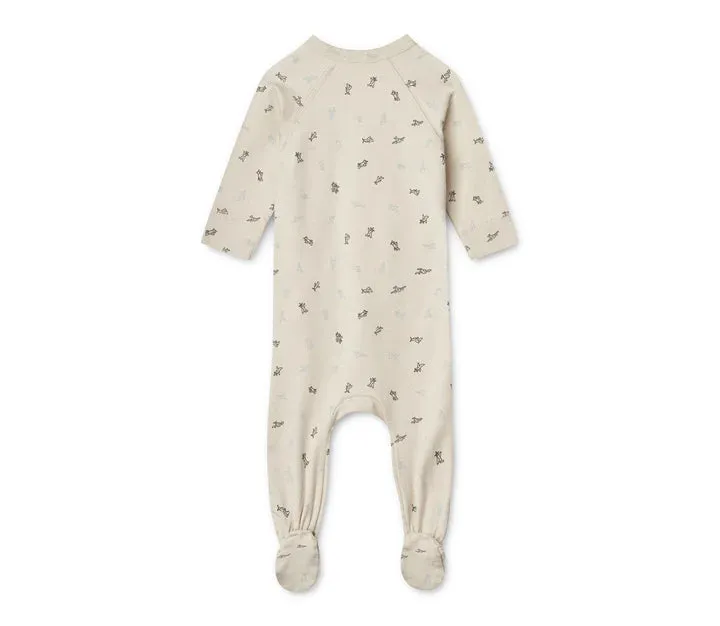 MAR Airplane Print Onsie