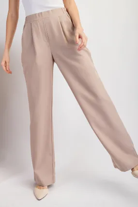 Meeting On A Monday Pants In Taupe