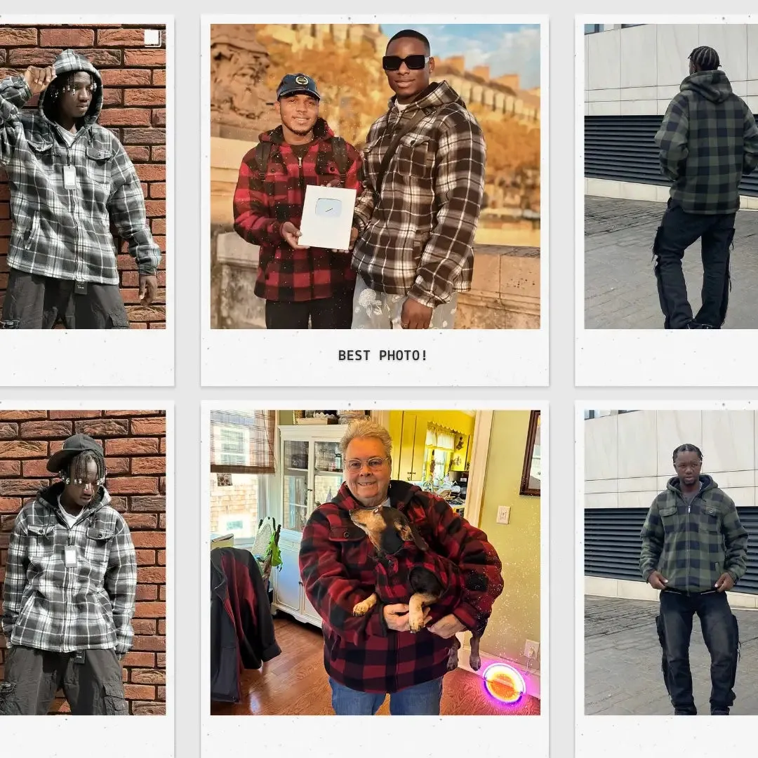 Men's Plaid Jacket