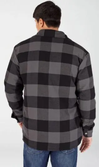 Men's Sherpa Lined Flannel Shirt Jacket w/ Hydroshield