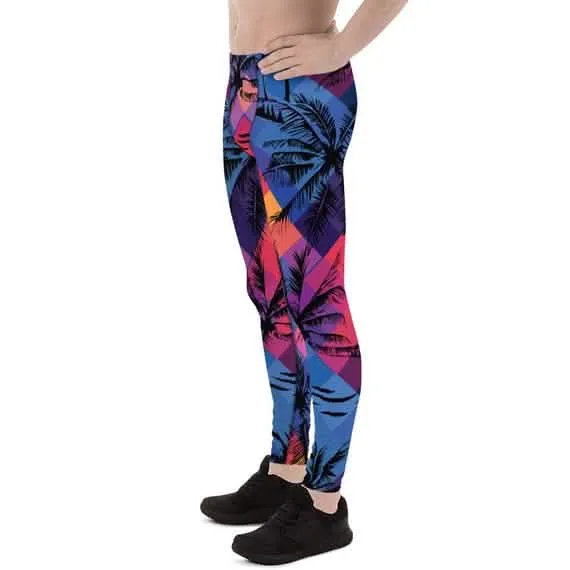 Men's Tropical Paradise Performance Leggings