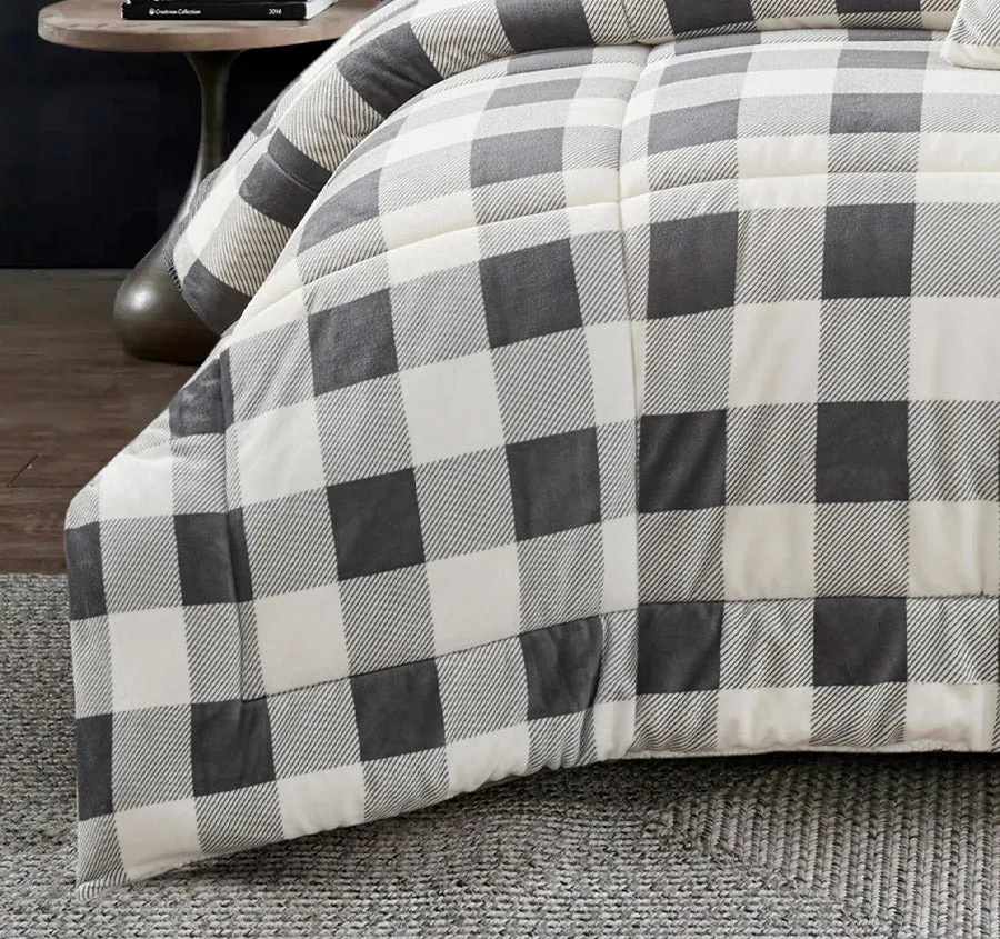 Naya Comforter Set Range Grey