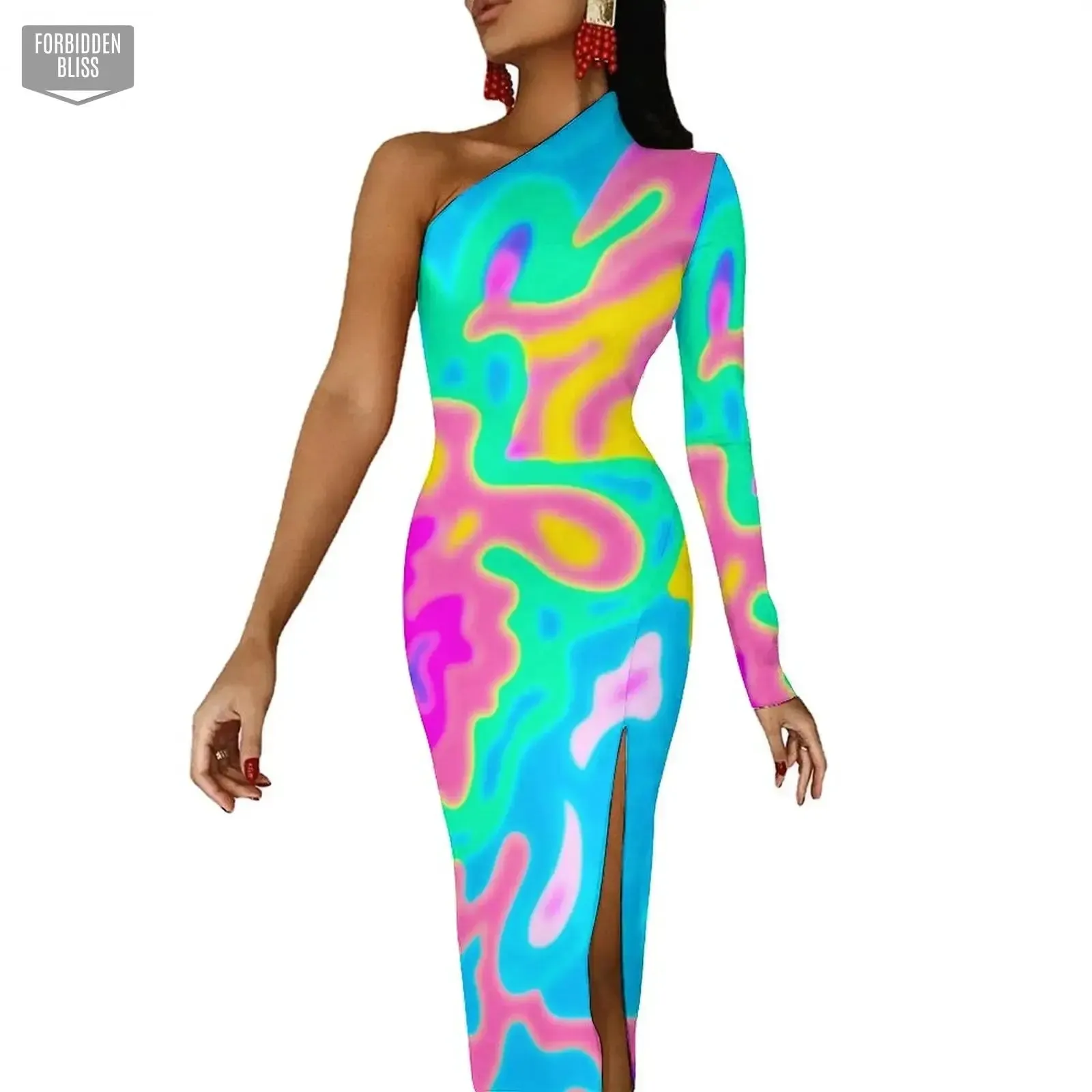 Neon Paint Dress