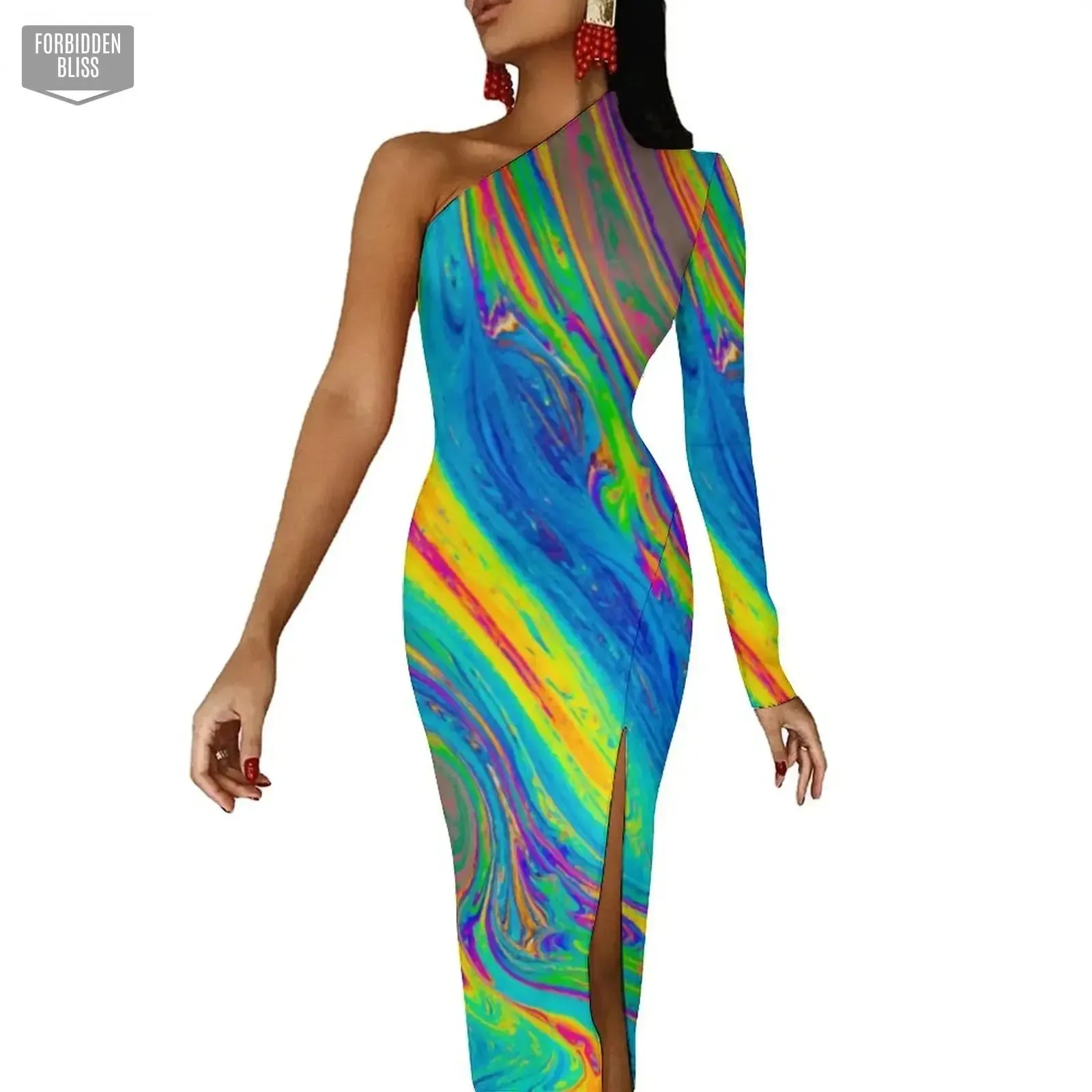 Neon Paint Dress