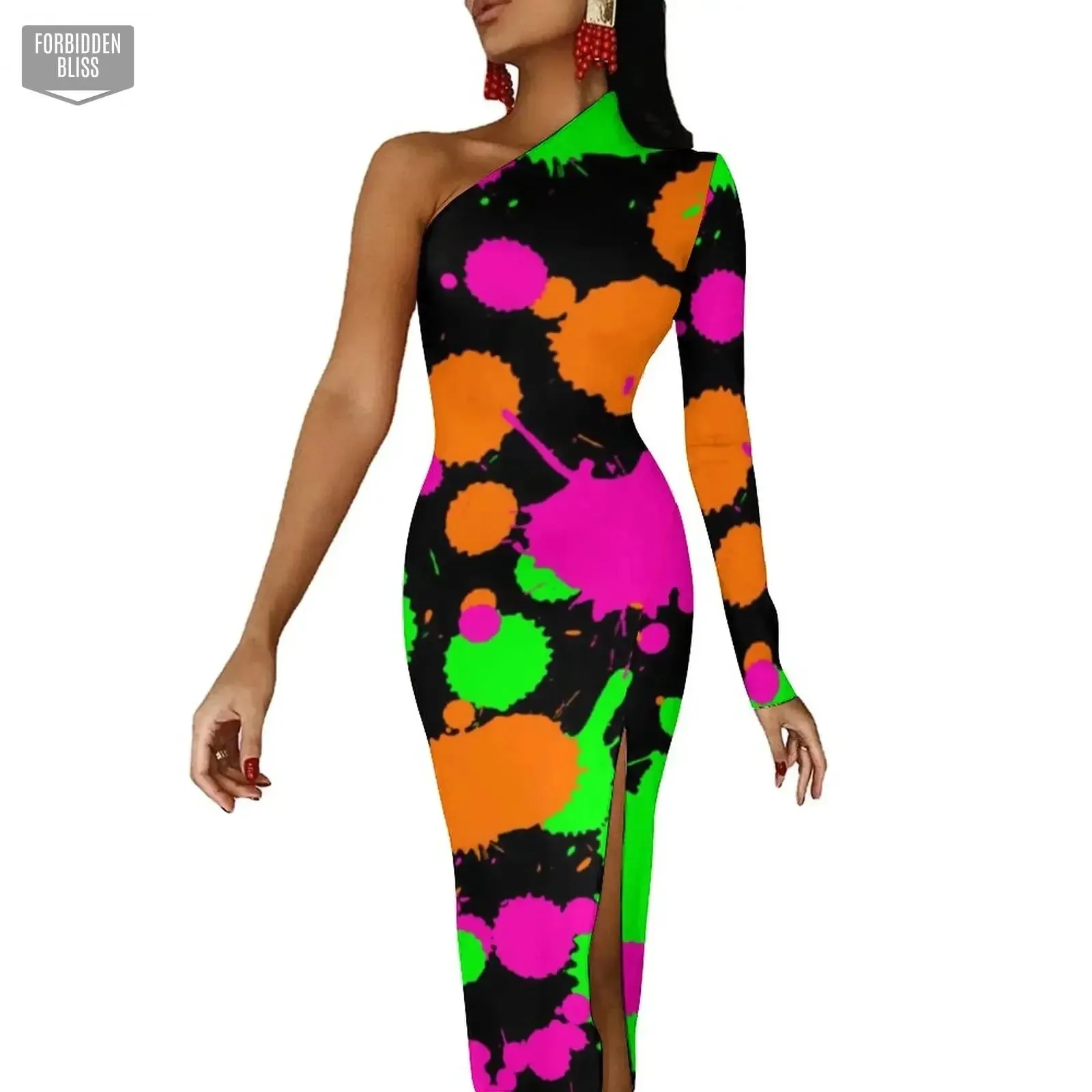 Neon Paint Dress