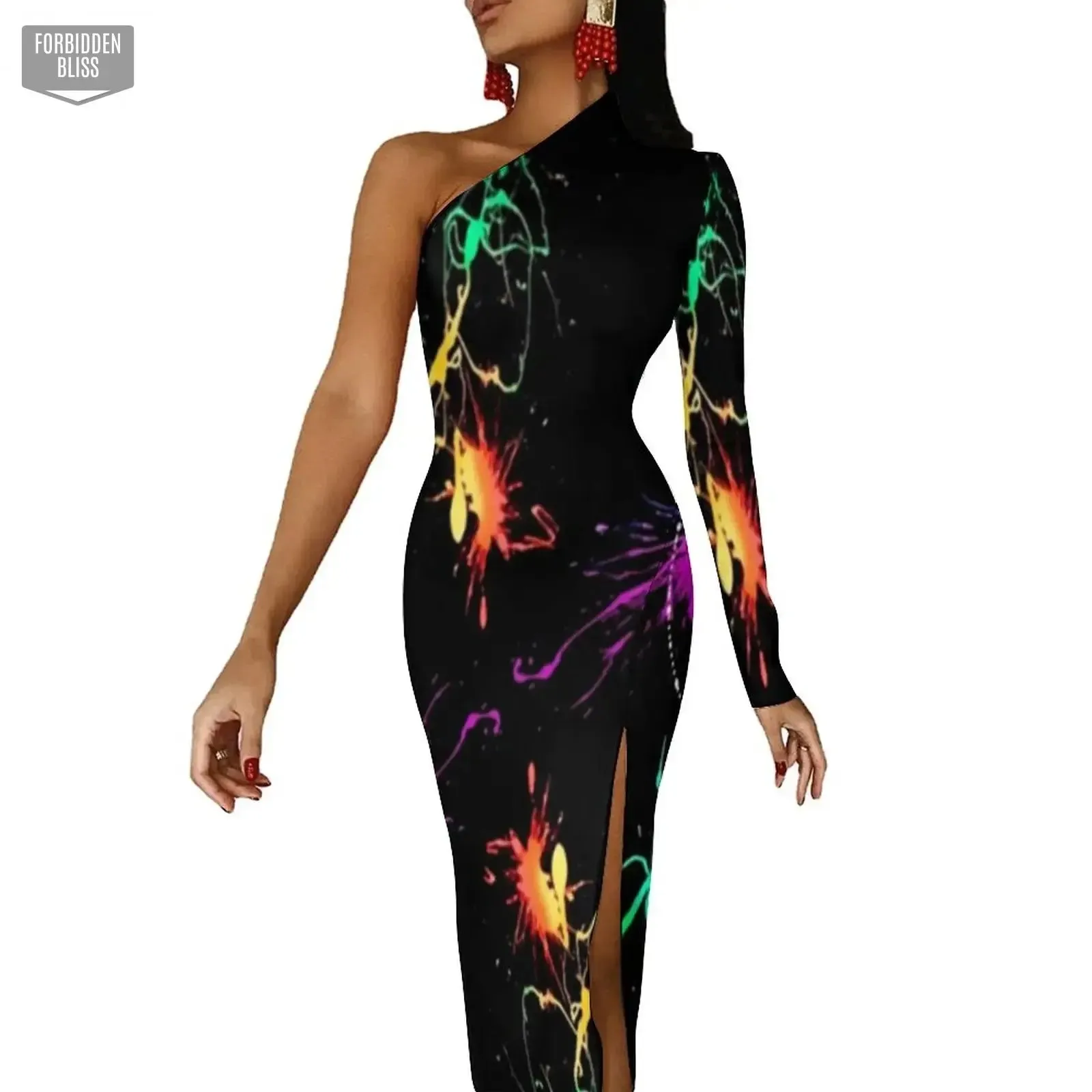 Neon Paint Dress