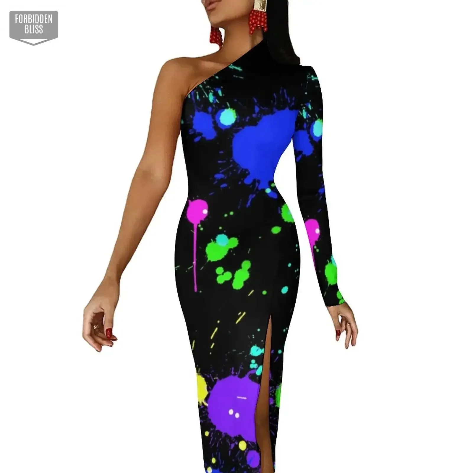 Neon Paint Dress