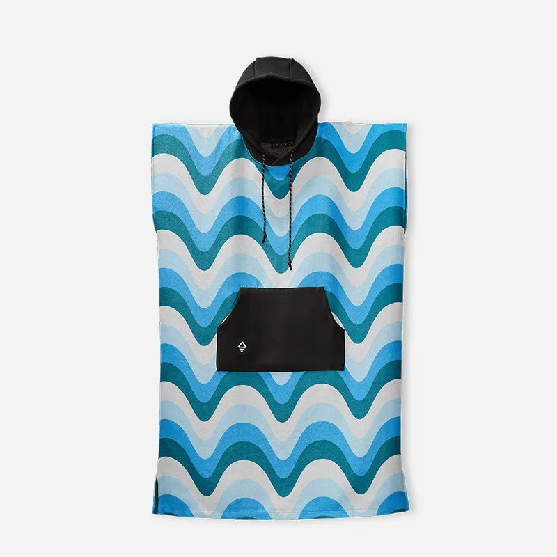 Nomadix Changing Poncho Wave M/L - BLUE