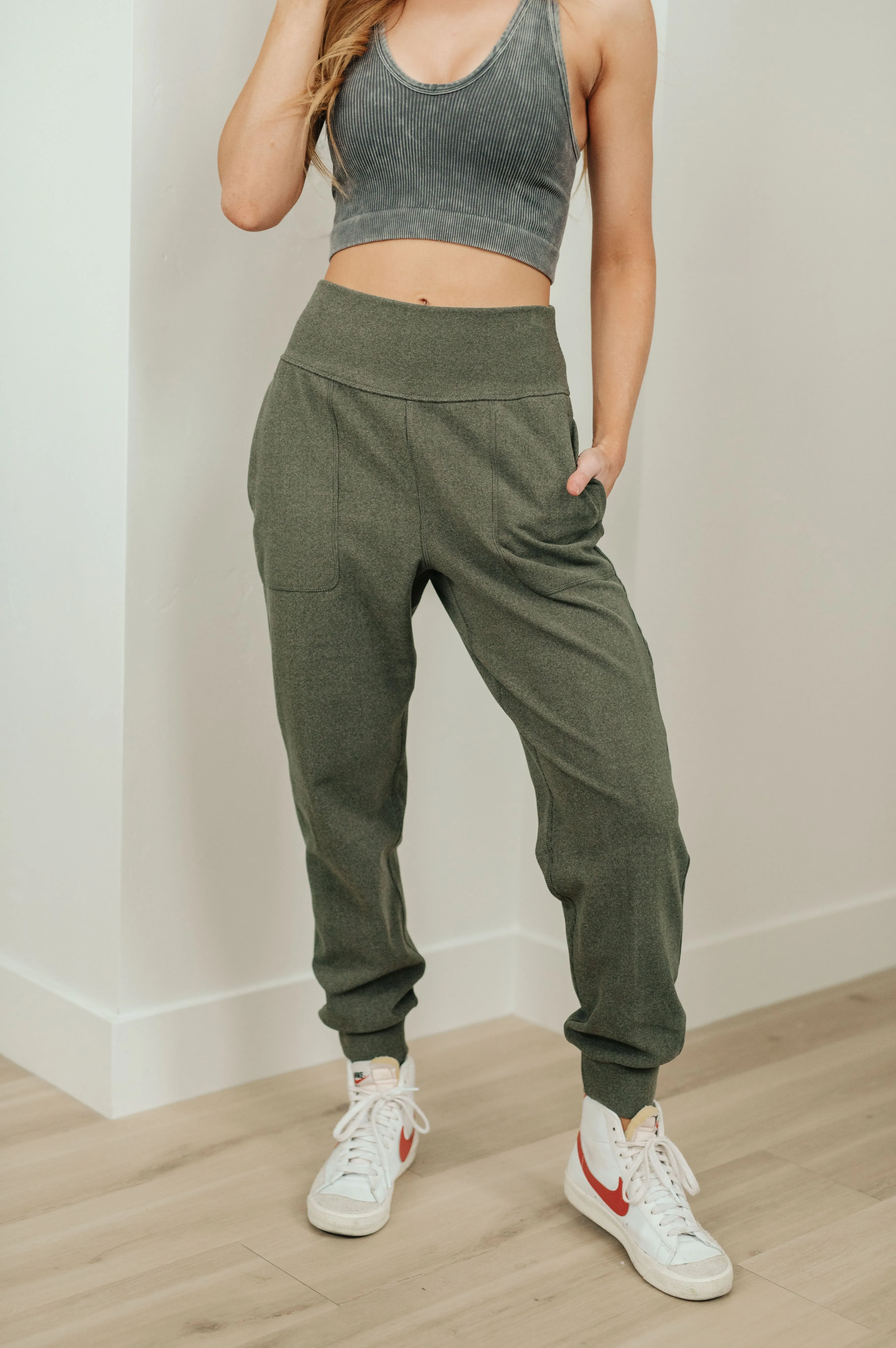 Olive Joggers  * Wear as a Set