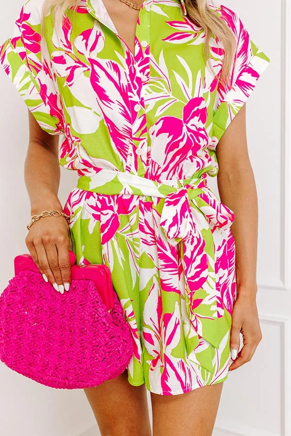 On Tropic Time Romper