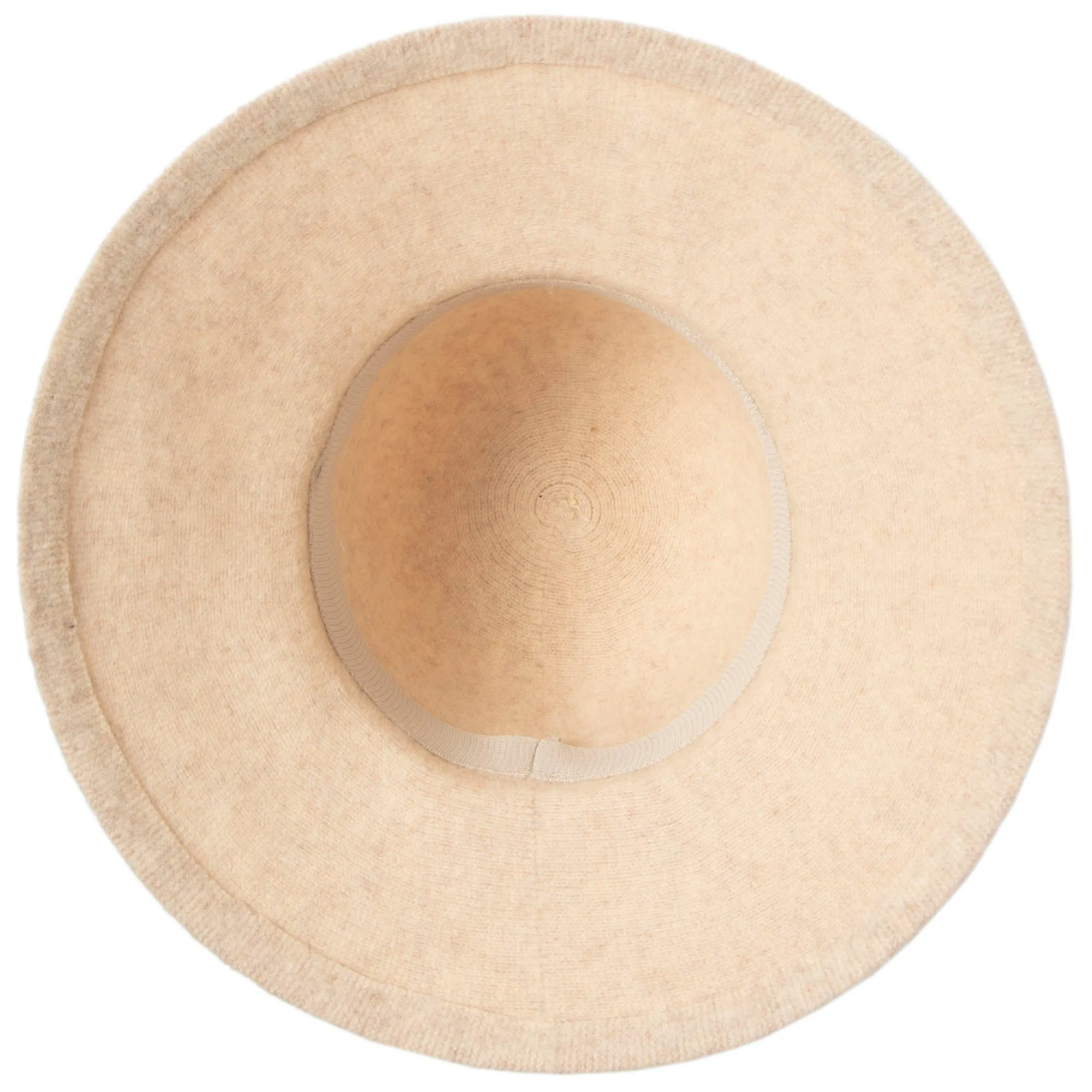 Park Lane - Wool Blend Floppy Hat with Leather Cording Trim