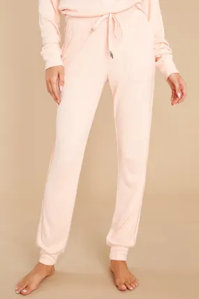 Pastel Dreams Pink Banded Pants