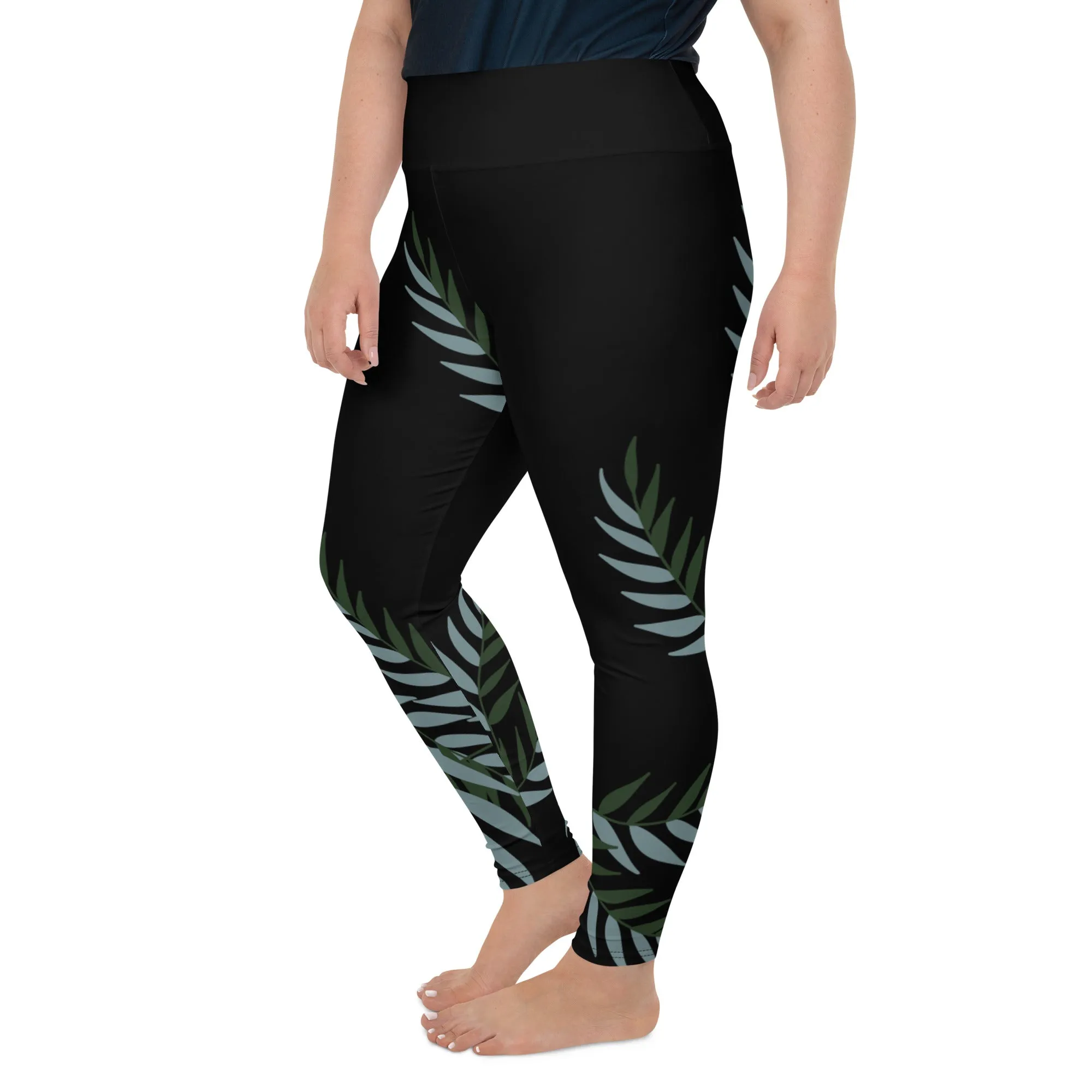 PLUS SIZE LEGGINGS : FERNS