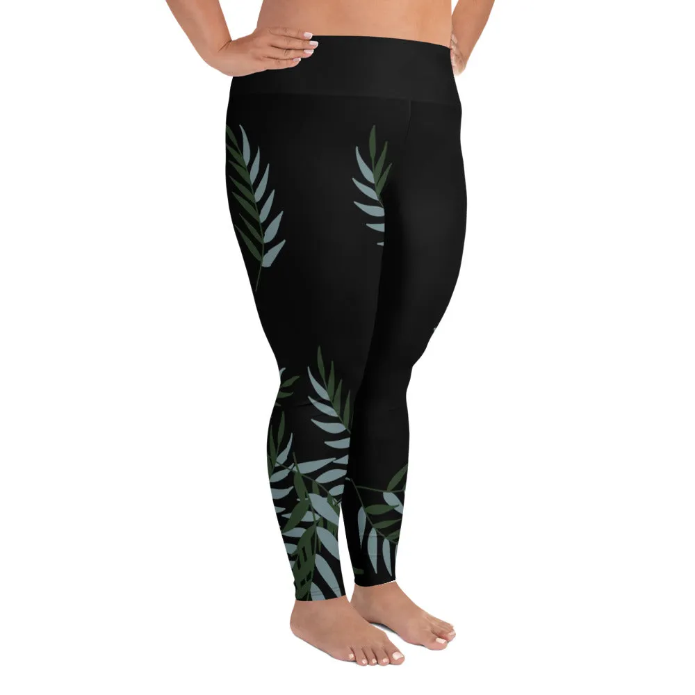 PLUS SIZE LEGGINGS : FERNS