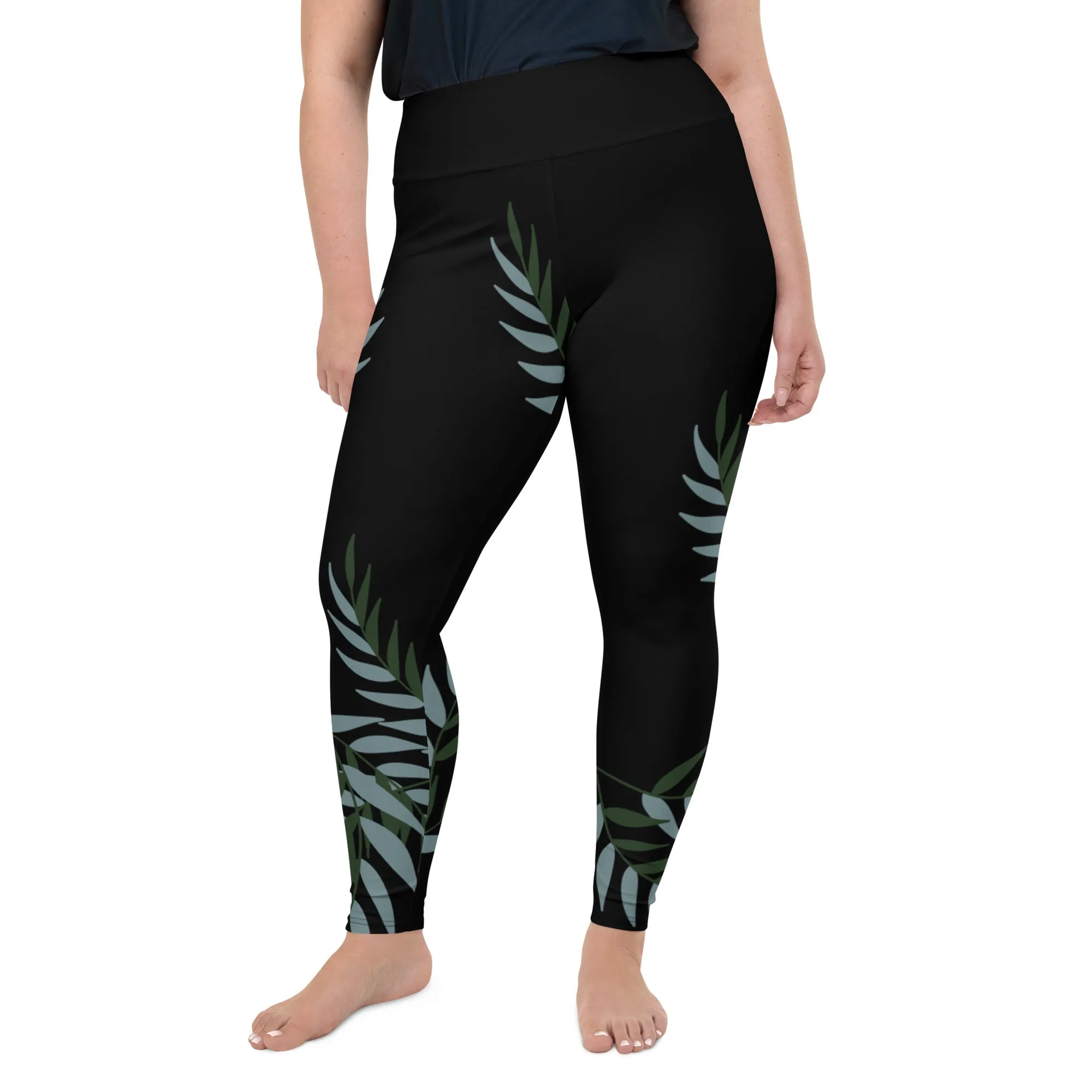 PLUS SIZE LEGGINGS : FERNS