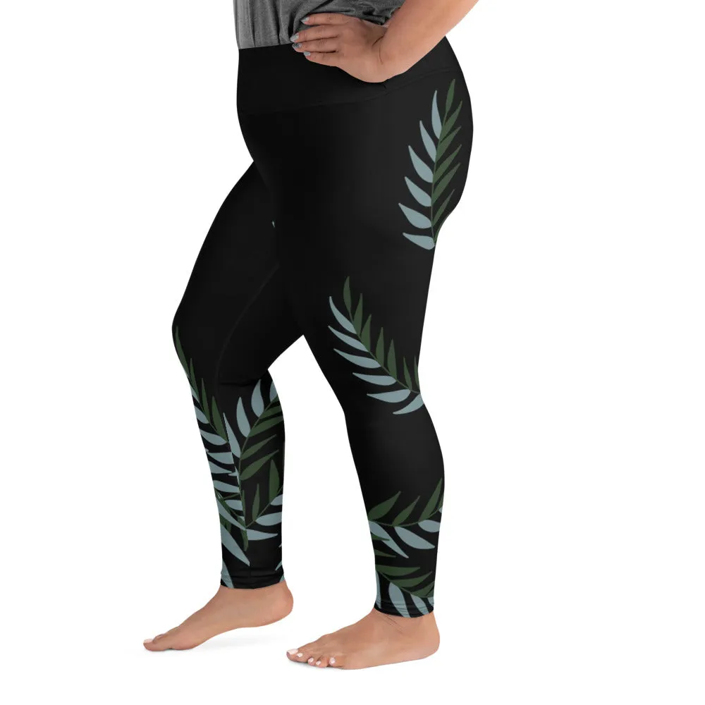 PLUS SIZE LEGGINGS : FERNS