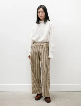 Portugese Striped Wool Georgia Trousers