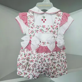 PRETTY ORIGINALS - Cherry Bloomer Set - White