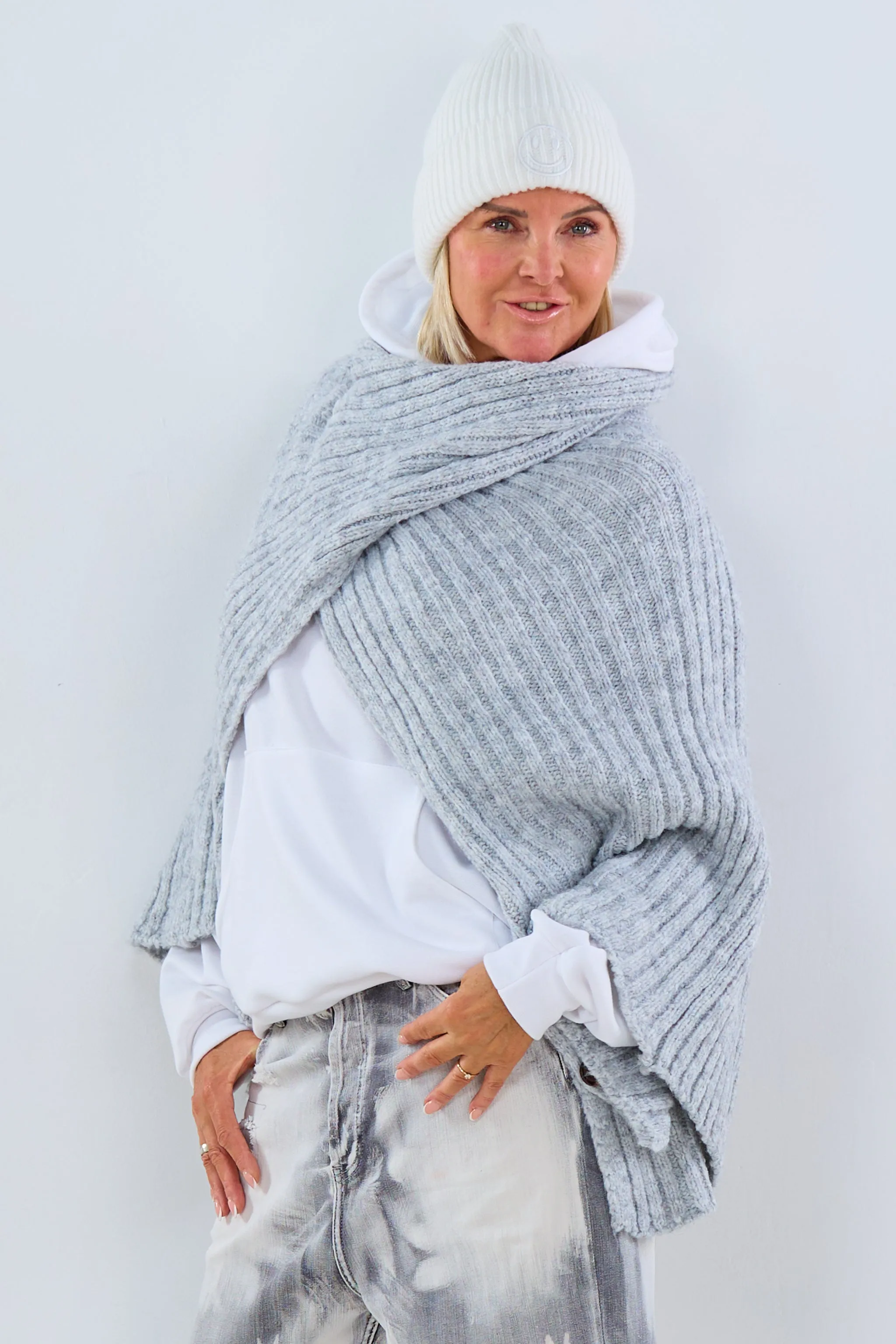 Pulli/Poncho/Cape, verschiedene Farben