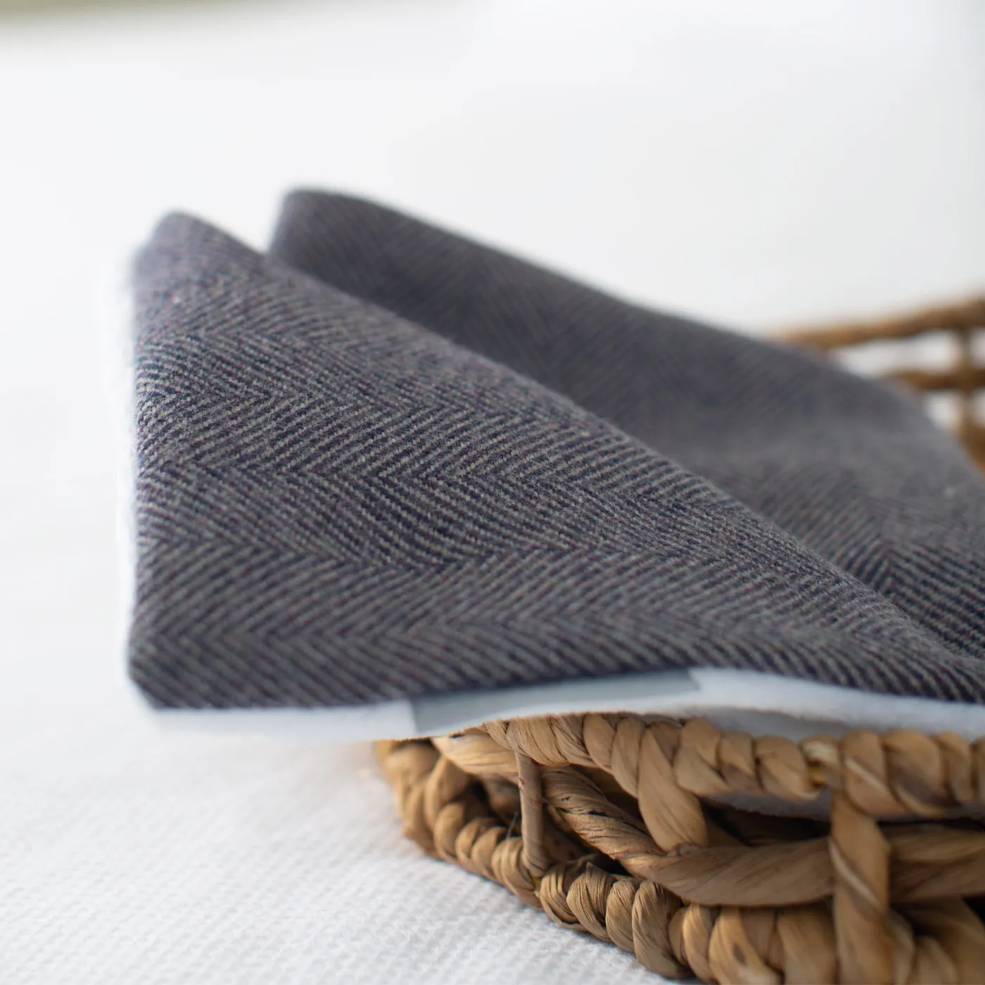 Puppy Scent Blanket in Herringbone Tweed by Lords & Labradors