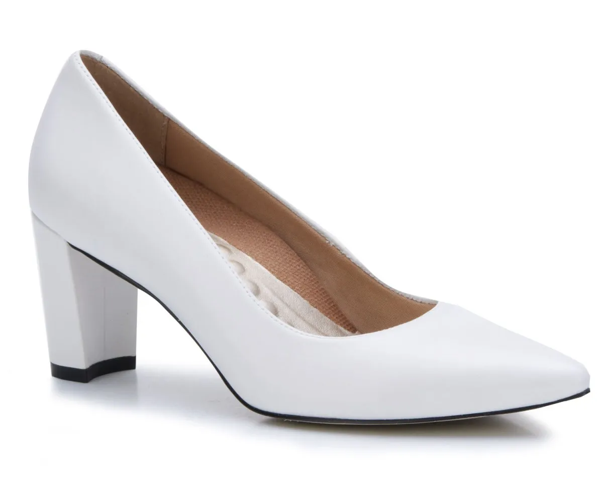 Ros Hommerson Samantha Women's Pump Shoes In White