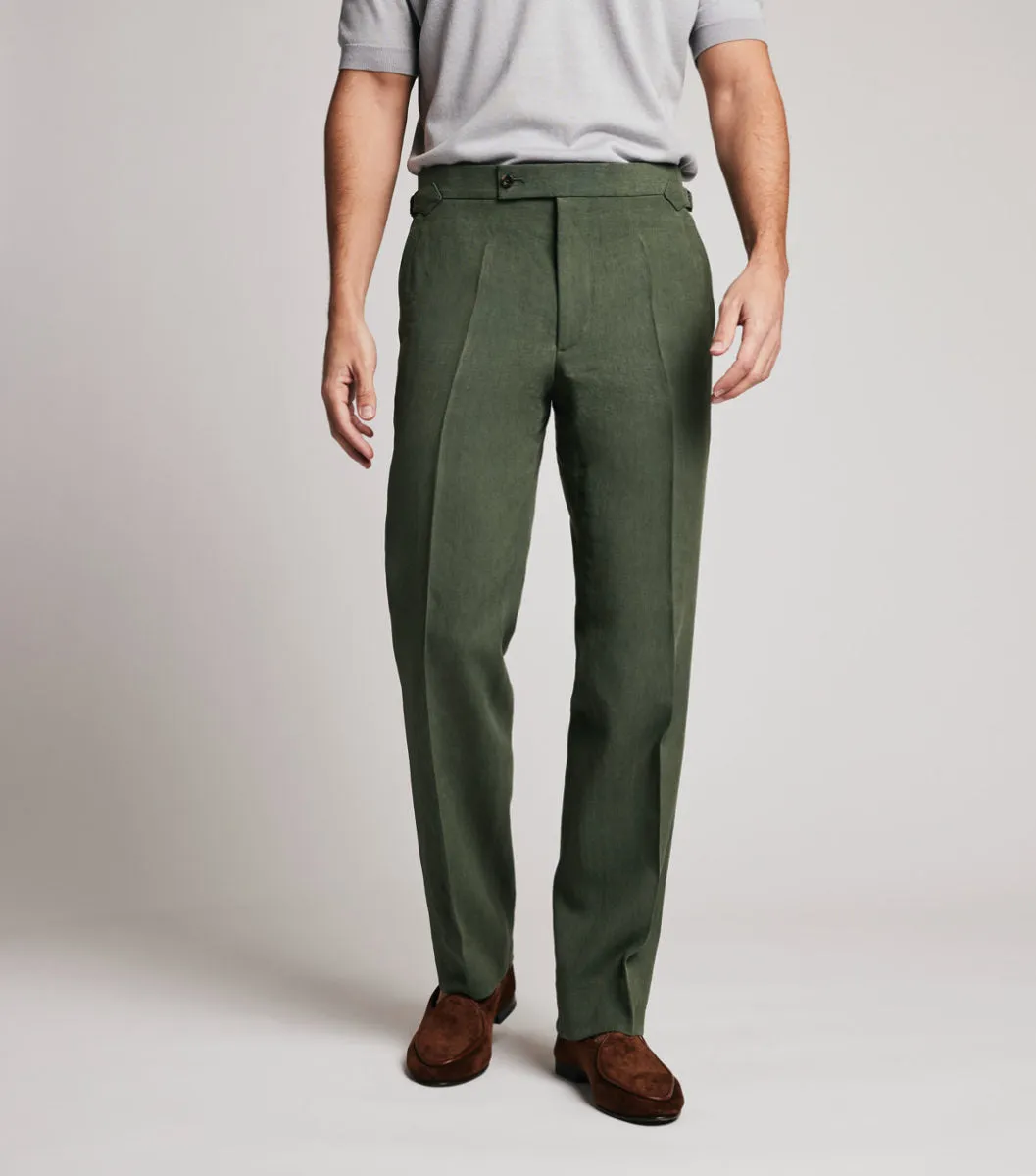 Sage Linen Trousers