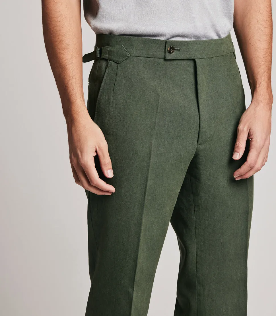 Sage Linen Trousers