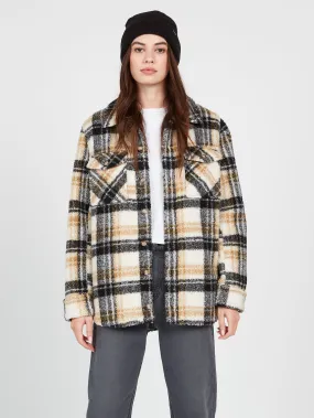 Silent Sherpa Jacket - Hazelnut