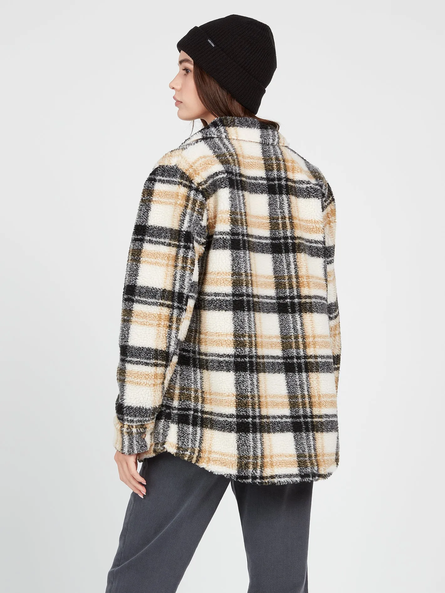 Silent Sherpa Jacket - Hazelnut