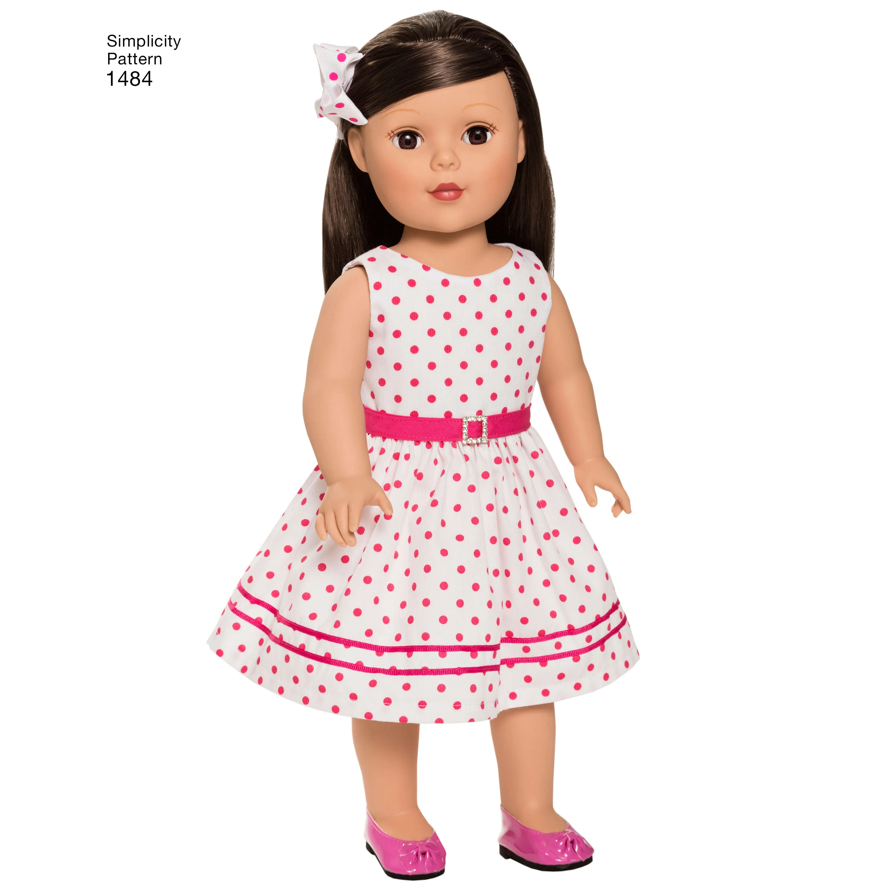 Simplicity Pattern 1484 OS 18" Doll Clothes