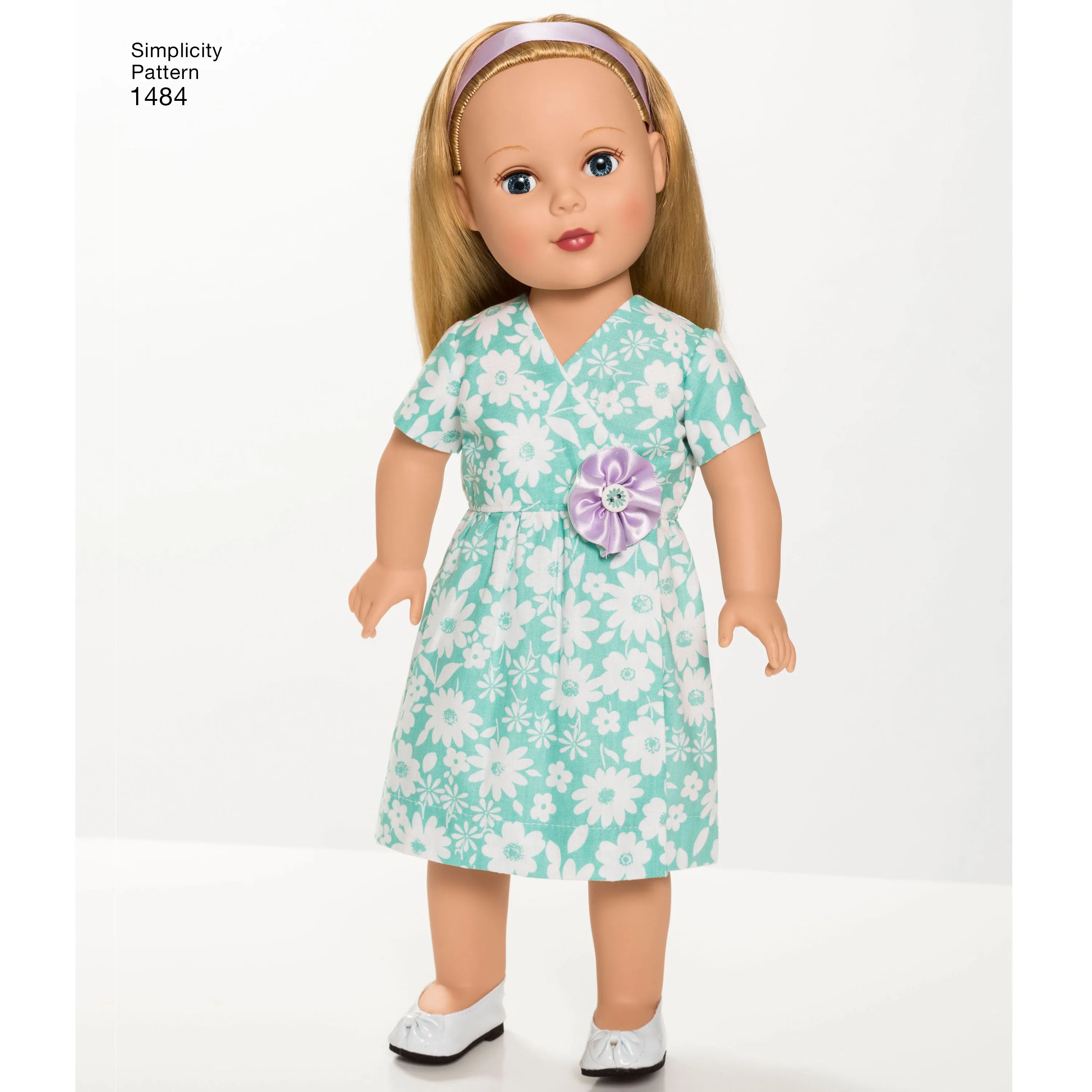 Simplicity Pattern 1484 OS 18" Doll Clothes