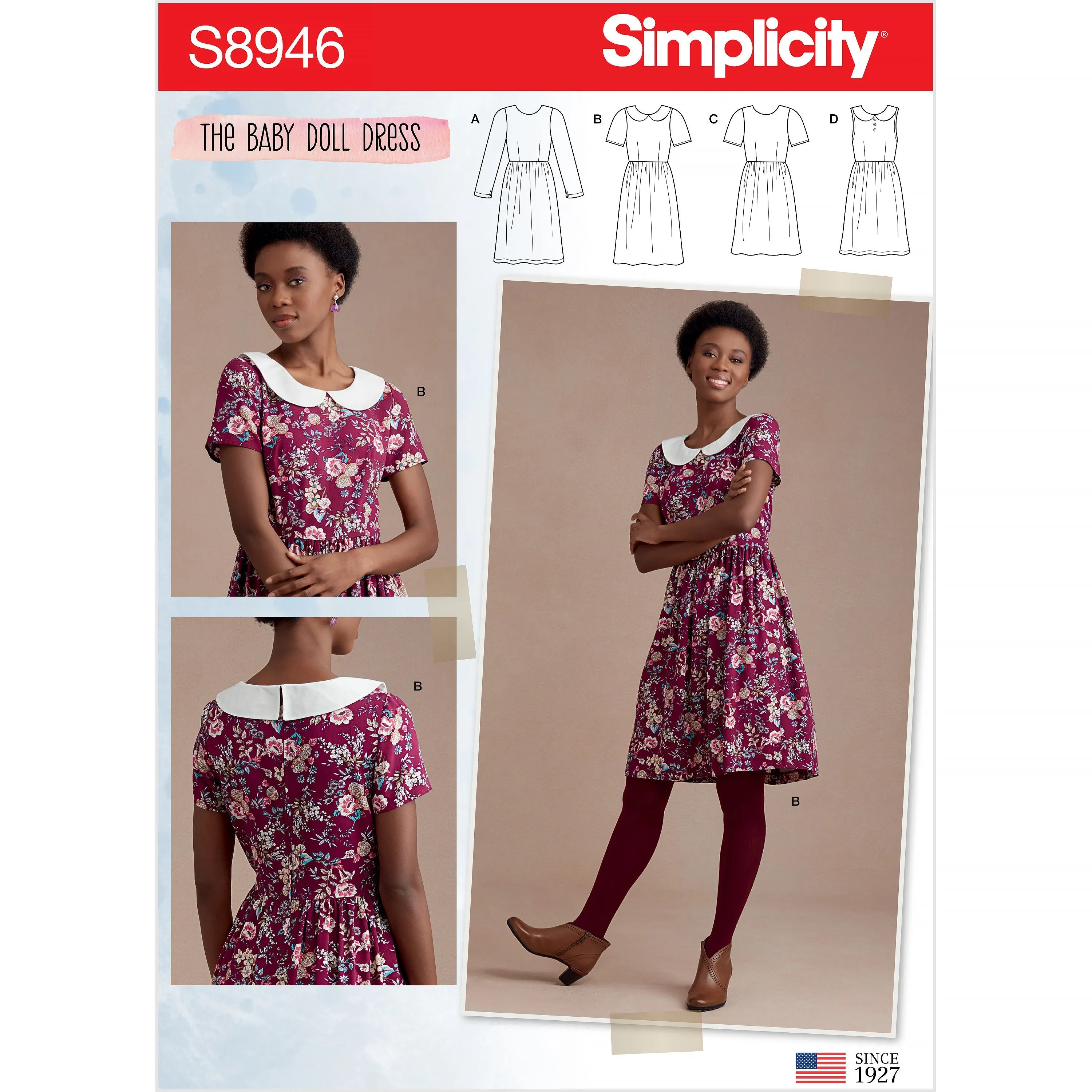 Simplicity Sewing Pattern 8946 Misses' Dresses