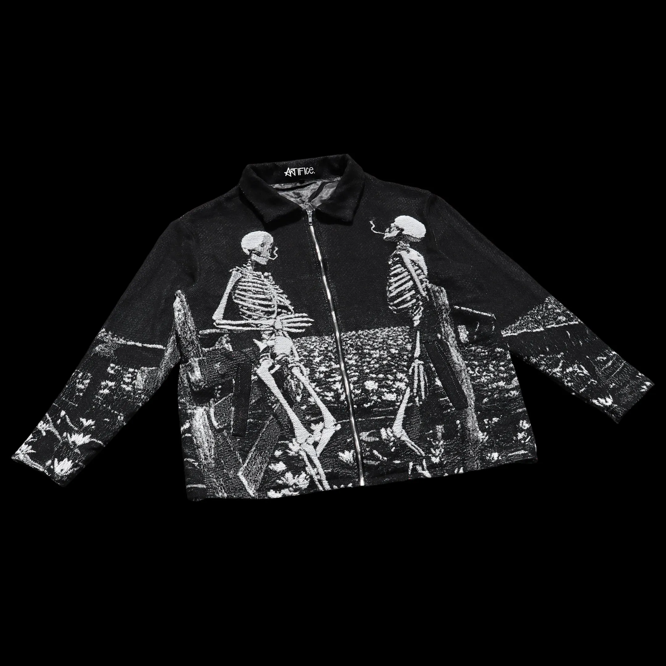 'Smoking Skeletons' Jacket