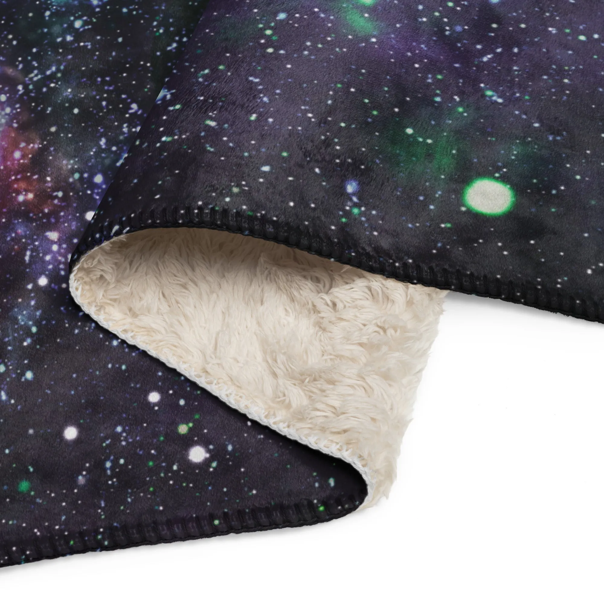 Space Sherpa blanket lioness-love