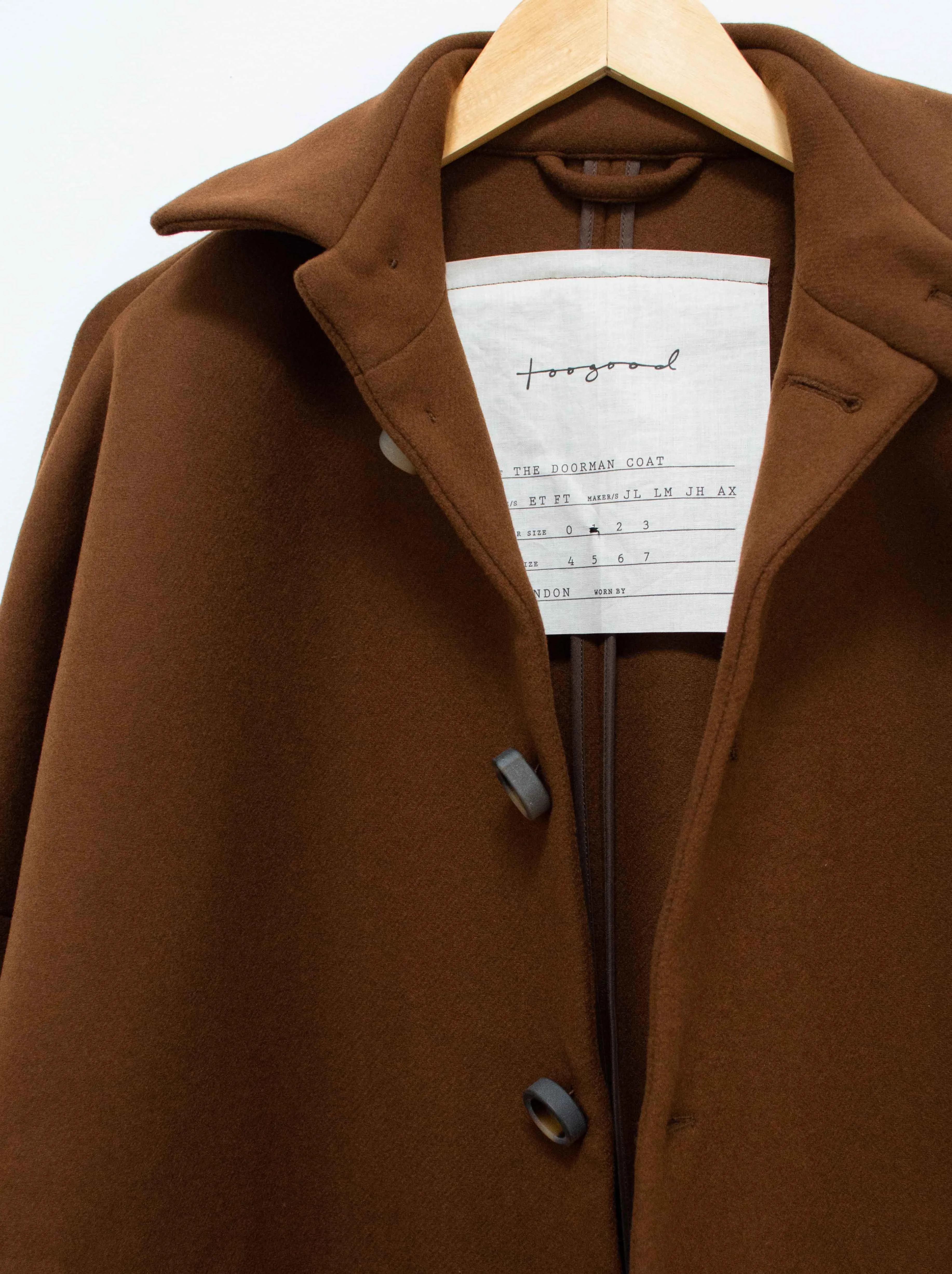 The Doorman Jacket - Chestnut