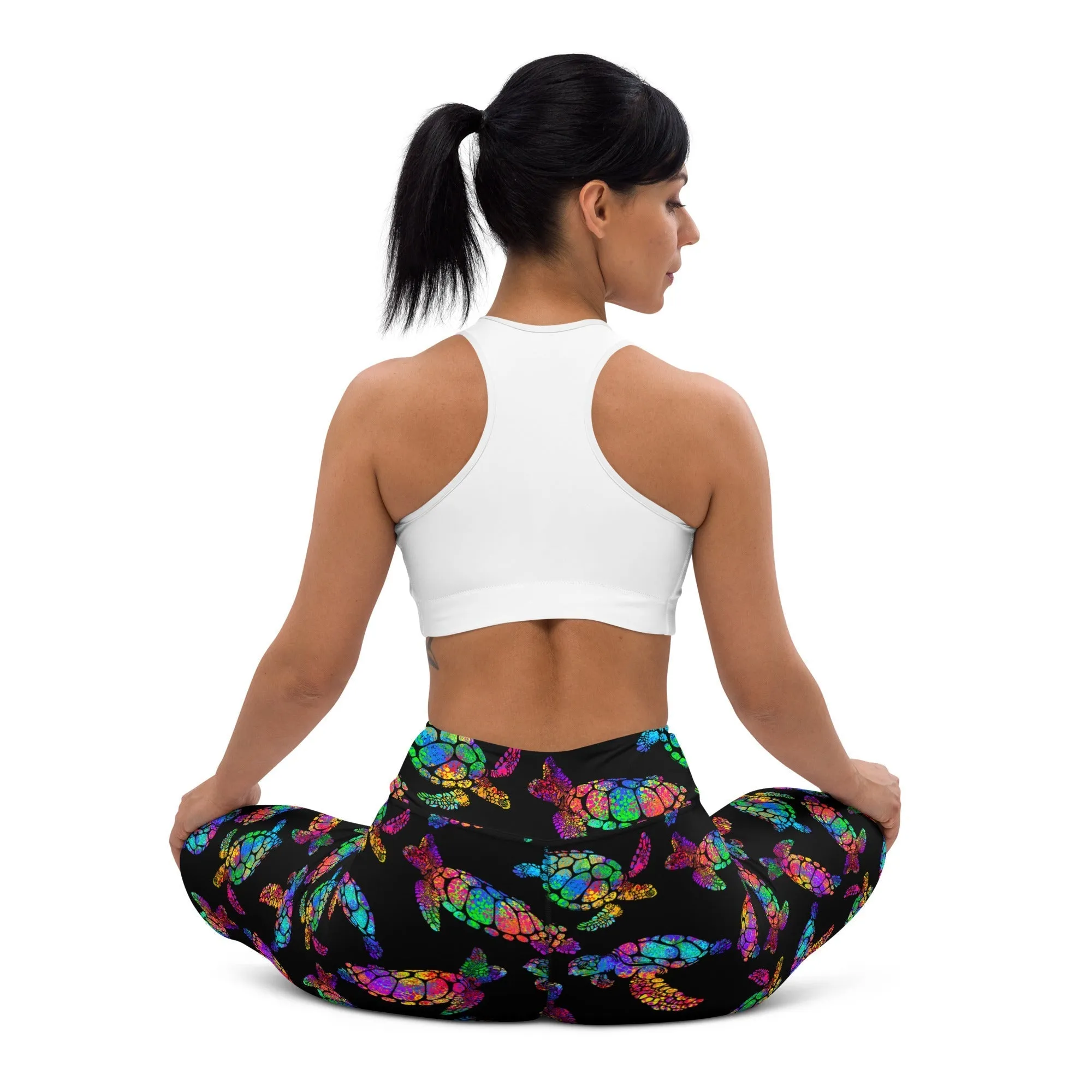 Turtle Yoga Leggings