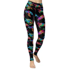 Turtle Yoga Leggings