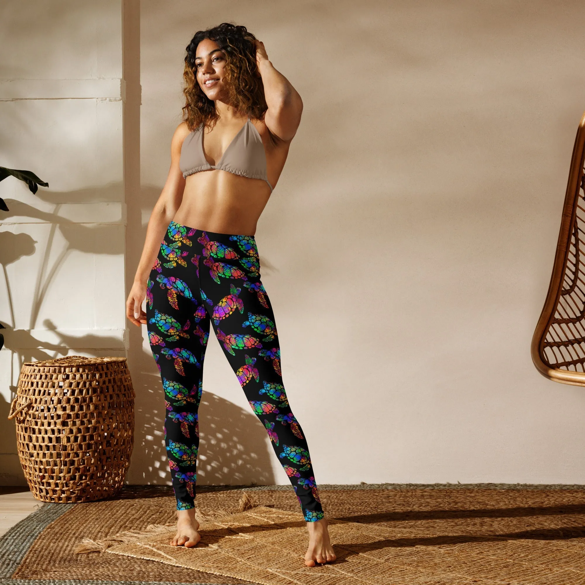 Turtle Yoga Leggings