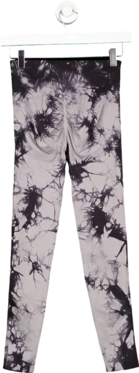 Unbranded Black Tie-Dye Leggings UK S