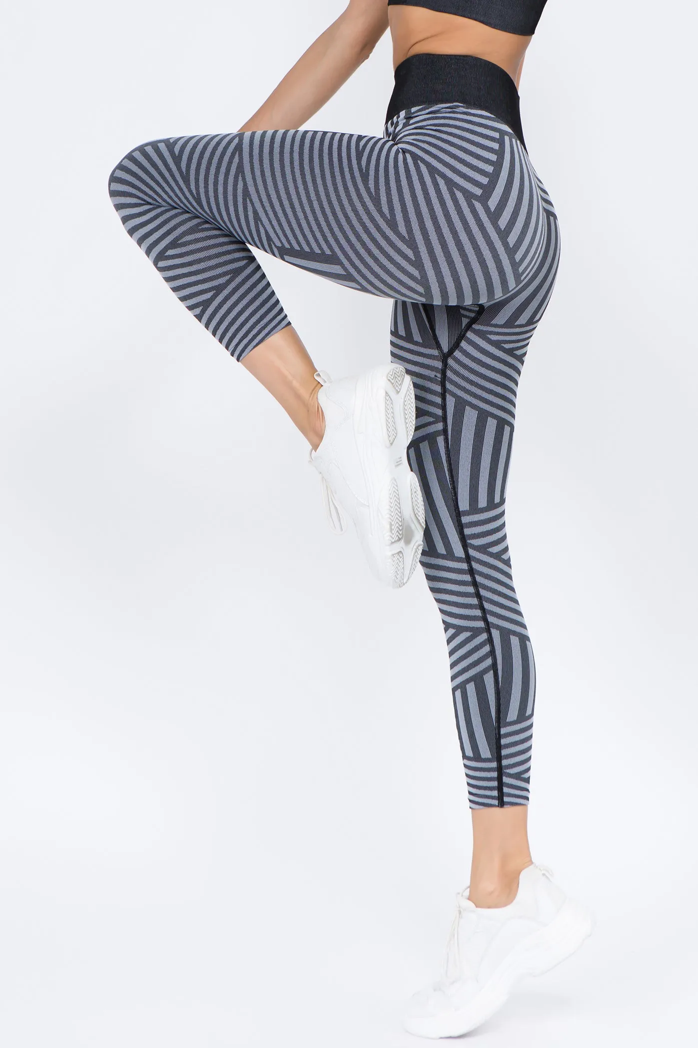 Vital Multi Striped Workout Leggings