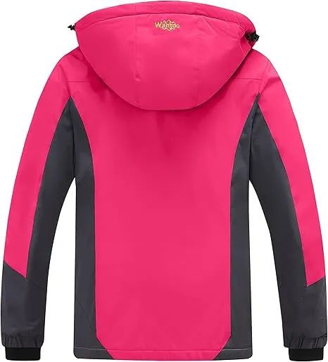 Wantdo Women's Mountain Waterproof Ski Jacket | Windproof Rain Winter Coat