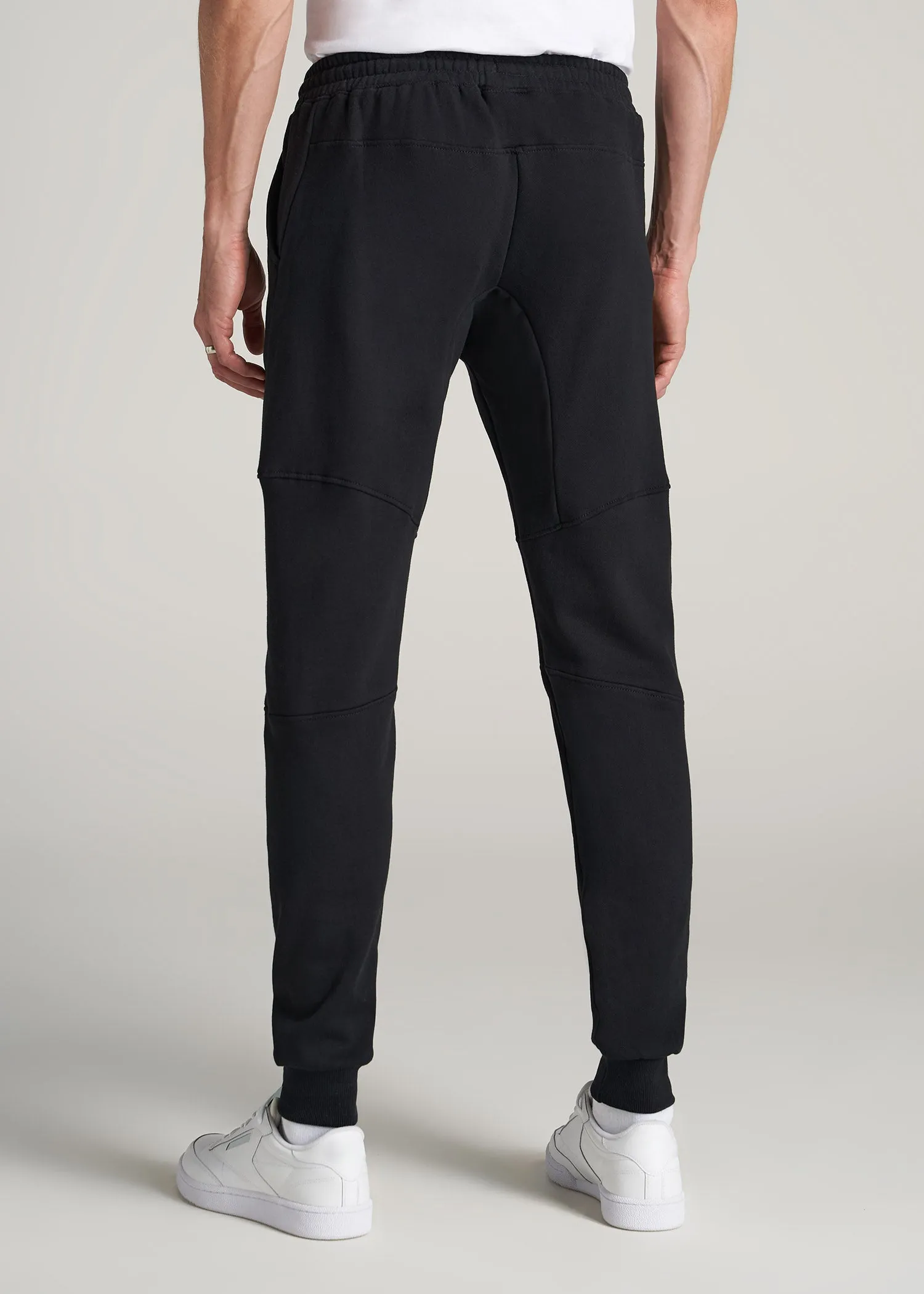 Wearever Fleece Joggers for Tall Men in Black